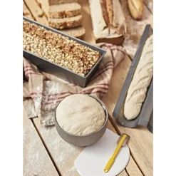 Moule à Cake Plié Anti Adhésif 25 x 10 cm x H 7 cm De Buyer