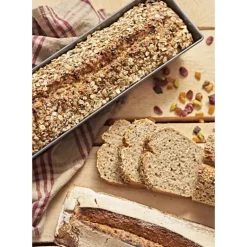 Moule à Cake Plié Anti Adhésif 25 x 10 cm x H 7 cm De Buyer