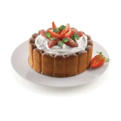 Moule à Charlotte Silicone 180 mm x H 60 mm Silikomart