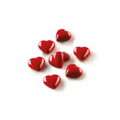 Moule à Chocolat 12 Cœurs Bombés Easy Choc - Silicone Spécial Chocolat