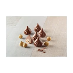 Moule à Chocolat 15 Sphères Torsadées Easy Choc - Silicone Spécial Chocolat