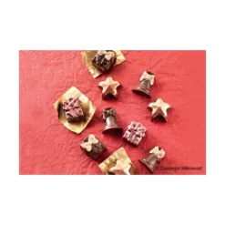 Moule à Chocolat 12 Sujets Noël Easy Choc - Silicone Spécial Chocolat