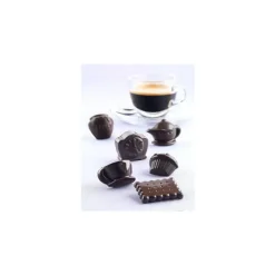 Moule à Chocolat 12 Sujets Tea Time Easy Choc - Silicone Spécial Chocolat