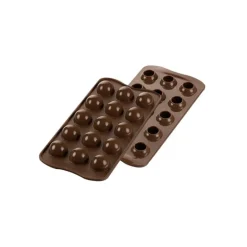 Moule à Chocolat 15 Truffes Easy Choc - Silicone Spécial Chocolat