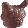 Moule à Chocolat Poule et Panier (x4) Chocolate World
