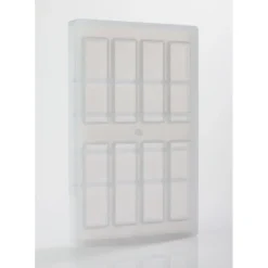 Moule à Chocolat Tablette Goûter 10 x 3 cm (x8) Barry