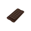 Moule à Chocolat Tablette Carrés Creux Easy Choc - Silicone Spécial Chocolat