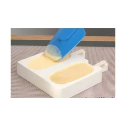 Moule à Glace Silicone 2 x 2 Esquimaux 90 ml avec bâtonnets SilikoMart