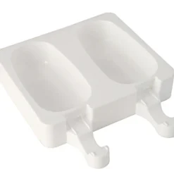 Moule à Glace Silicone 2 x 2 Esquimaux 90 ml avec bâtonnets SilikoMart