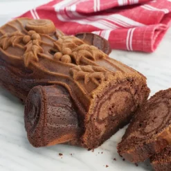 Moule à Gâteau Bûche de Noël Silver Nordic Ware