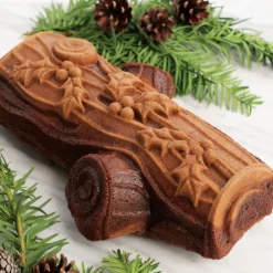 Moule à Gâteau Bûche de Noël Silver Nordic Ware