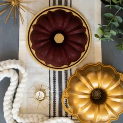 Moule à Gâteau Bundt Anniversaire Gold 2,5 L Nordic Ware