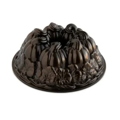 Moule à Gâteau Bundt Citrouille Bronze Nordic Ware