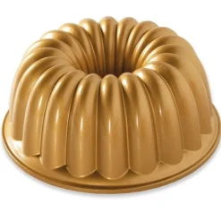 Moule à Gâteau Bundt Élégant Gold Nordic Ware