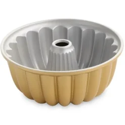 Moule à Gâteau Bundt Élégant Gold Nordic Ware