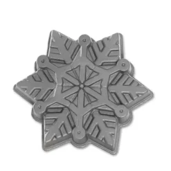 Moule à Gâteau Cristaux de Neige Silver Nordic Ware