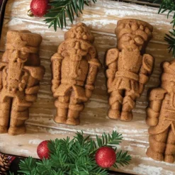 Moule à Gâteaux Casse-Noisettes (x4) Silver Nordic Ware