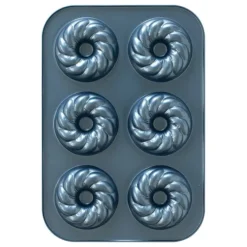Moule à Gâteaux Donuts Torsadés (x6) Pro Cast Nordic Ware