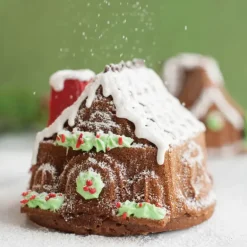 Moule à Gâteaux Petites Maisons (x2) Silver Nordic Ware