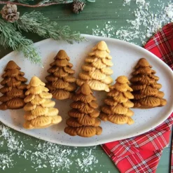 Moule à Gâteaux Sapins (x6) Silver Nordic Ware