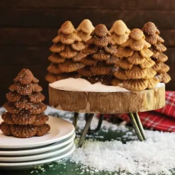 Moule à Gâteaux Sapins (x6) Silver Nordic Ware