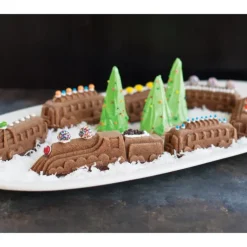 Moule à Gâteaux Train Nordic Express (x7) Silver Nordic Ware