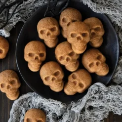 Moule à Gâteaux Têtes de Mort (x20) Bronze Nordic Ware