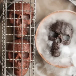 Moule à Gâteaux Têtes de Mort (x6) Bronze Nordic Ware