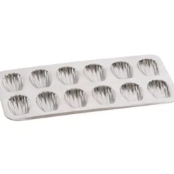 Moule 12 Madeleines Fer Blanc Gobel