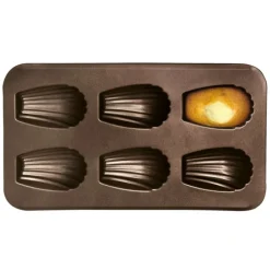 Moule 6 Madeleines XXL Anti-Adhésif Gobel