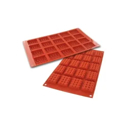 Moule 20 Mini Gaufres en Silicone