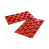 Moule 18 Mini Gaufres Rondes en Silicone
