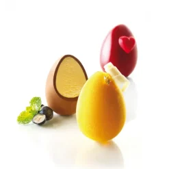 Moule 5 Oeufs Silicone Ø 50 mm Silikomart