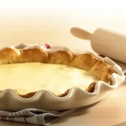 Moule à Tarte en Céramique Ø 33 cm Argile Emile Henry