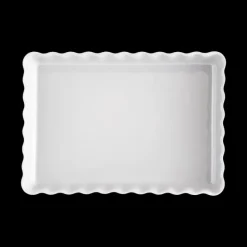 Moule à Tarte Rectangulaire en Céramique 33,5 x 24 cm Farine Emile Henry