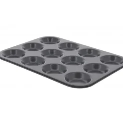 Moule Anti Adhésif 12 Tartelettes Ø 7 cm x H 1,9 cm De Buyer