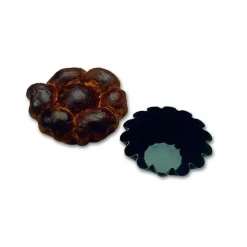 Moule Brioche 14 côtes 22 cm x H 8,6 cm Anti-adhésif Matfer