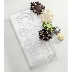 Moule Chocolat 5 Flocons Chocolate World