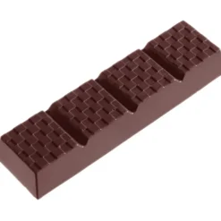 Moule Chocolat Barre à Damier (x6) Chocolate World