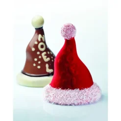 Moule Chocolat Bonnet de Père Noël Ø 13 x H 17 cm (x2) Pavoni
