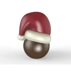 Moule Chocolat Boules de Noël Ø55x90 mm (x4) Chocolat Form