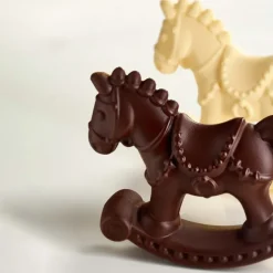 Moule Chocolat Cheval à Bascule 17,5 x 5,5 cm x H 15,5 cm (x2) Pavoni