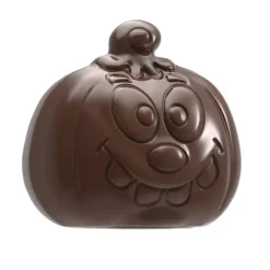 Moule Chocolat Citrouille Halloween 5,6 x 5,2 cm (x8) Chocolate World