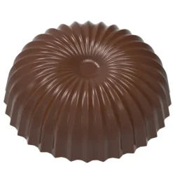 Moule Chocolat Demi Sphère Plissée Evasée 30,5 mm (x21) Chocolate World