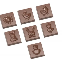 Moule Chocolat Friture de Pâques 3,1 cm (x21) Chocolate World