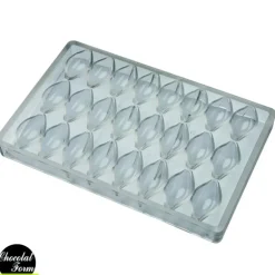 Moule Chocolat Fève Cacao 47,5 mm (x24) Chocolat Form