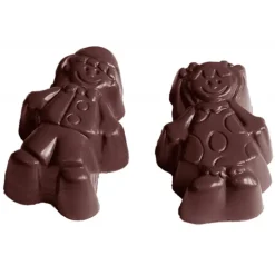 Moule Chocolat Garçon et Fille (x21) Chocolate World