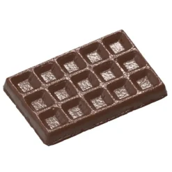 Moule Chocolat Gaufre de Bruxelles 103,5 mm (x3) Chocolate World