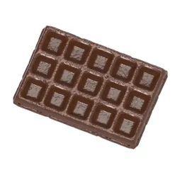 Moule Chocolat Gaufre de Bruxelles 55 mm (x10) Chocolate World