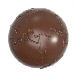 Moule Chocolat Globe Terrestre Ø 50 mm (x8) Chocolate World